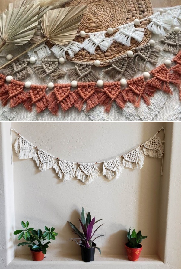 como fazer um suporte de planta em macramê passo a passo