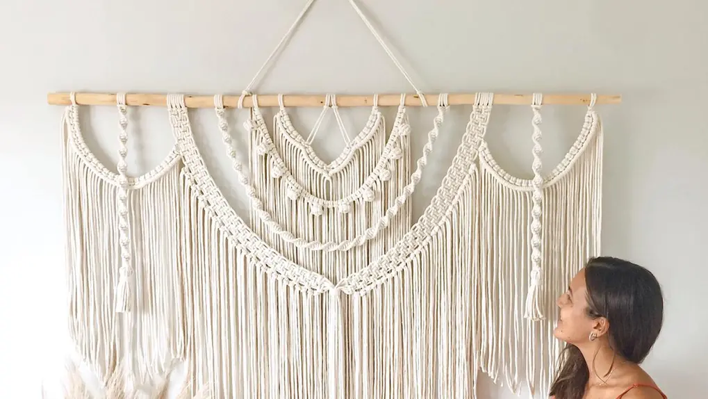 ideias de decoração com macramê para iniciantes