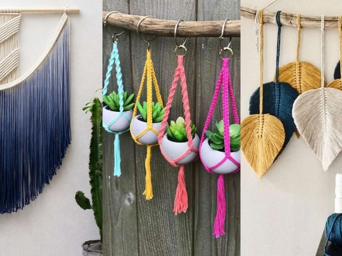 macramê cru vs colorido qual escolher