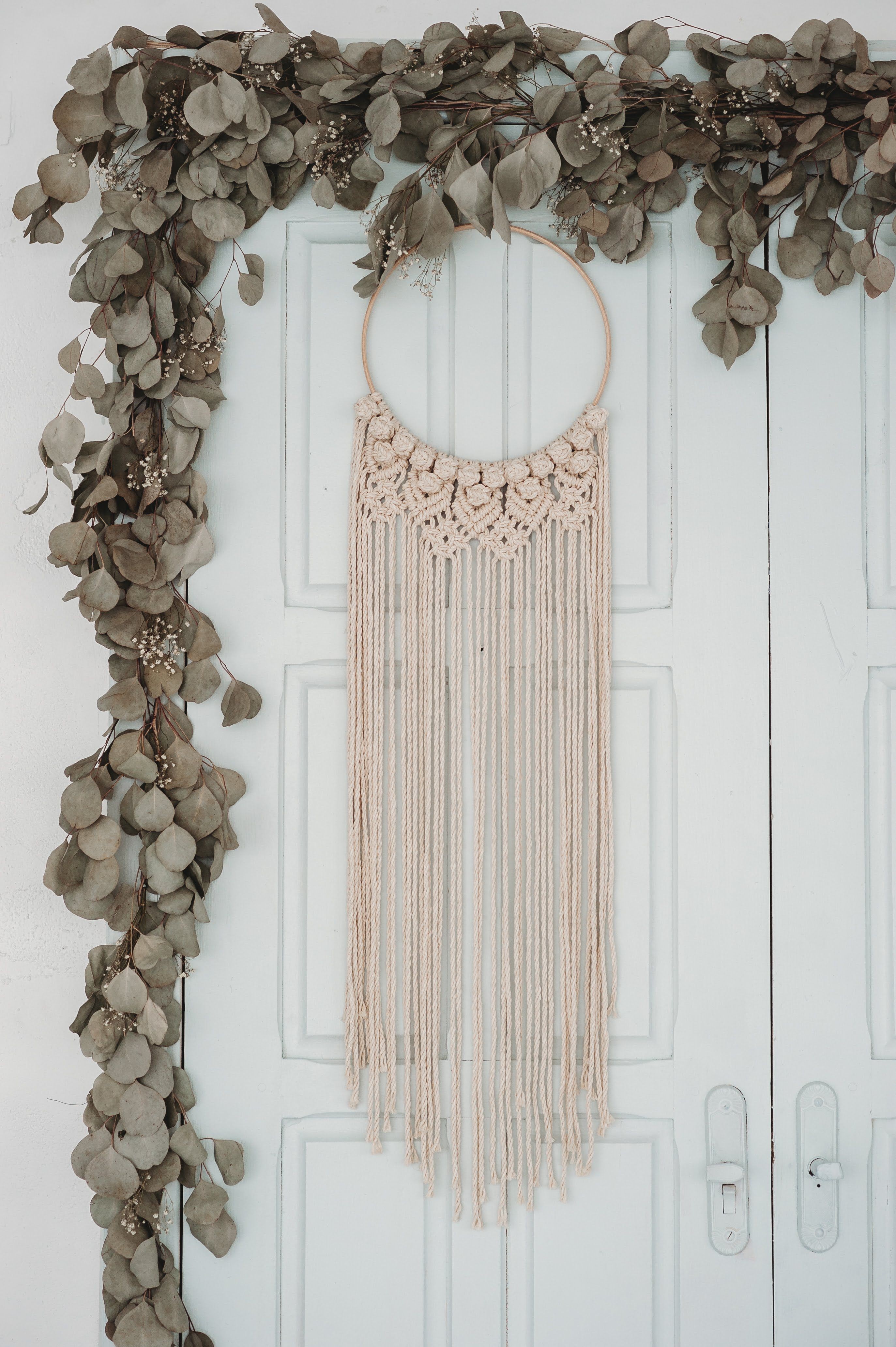 ideias de decoração com macramê para iniciantes