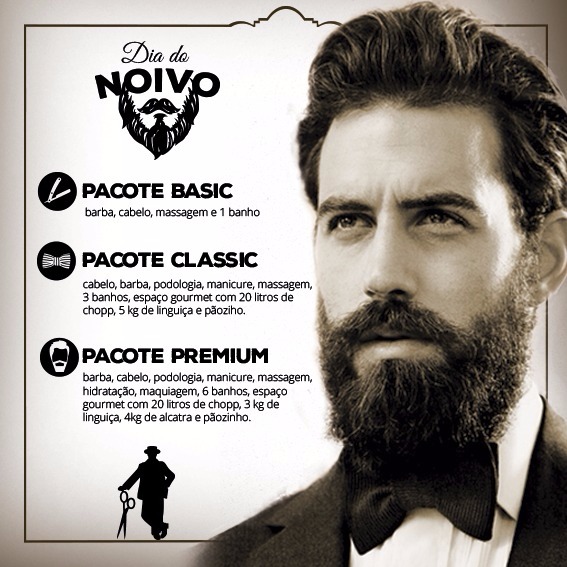Dia do noivo barbearia