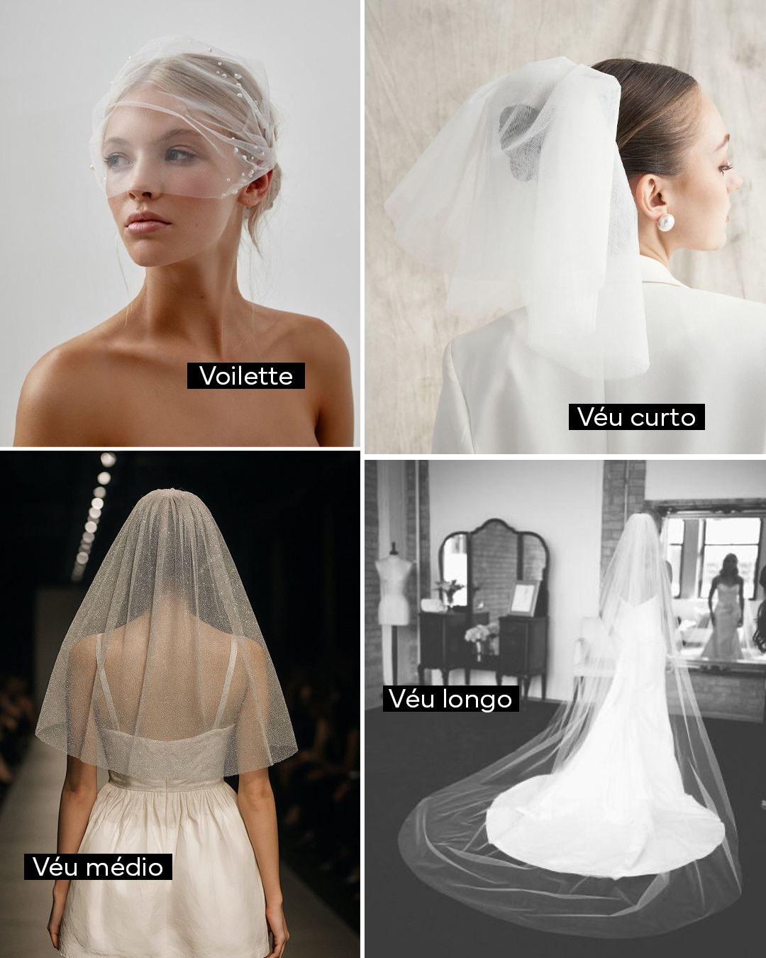 Como Escolher o Véu de Noiva Ideal para Cada Tipo de Vestido?