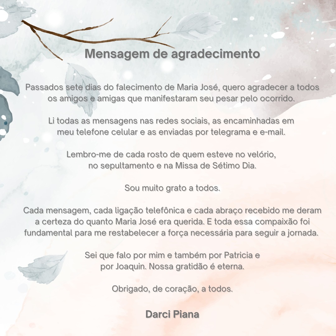 discursos de agradecimento