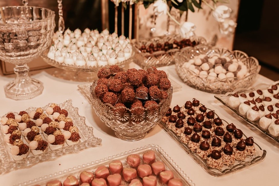 doces de casamento moderno