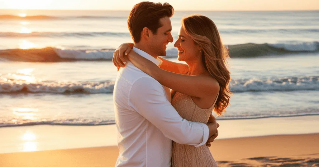 ensaio fotografico na praia