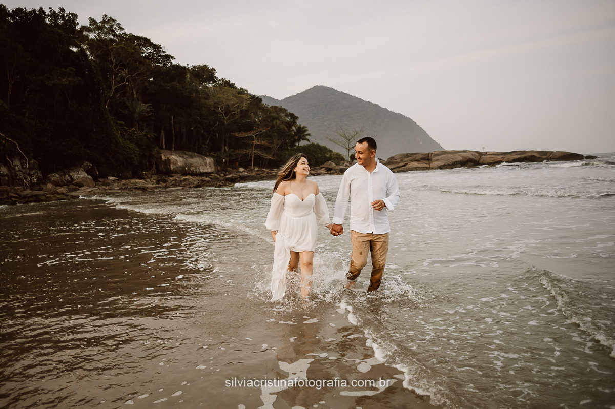 ensaio fotografico na praia