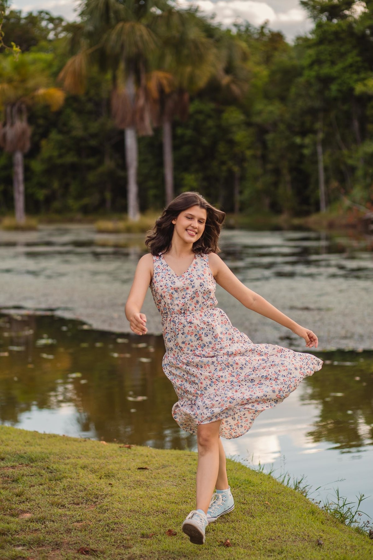 ensaio fotografico no campo