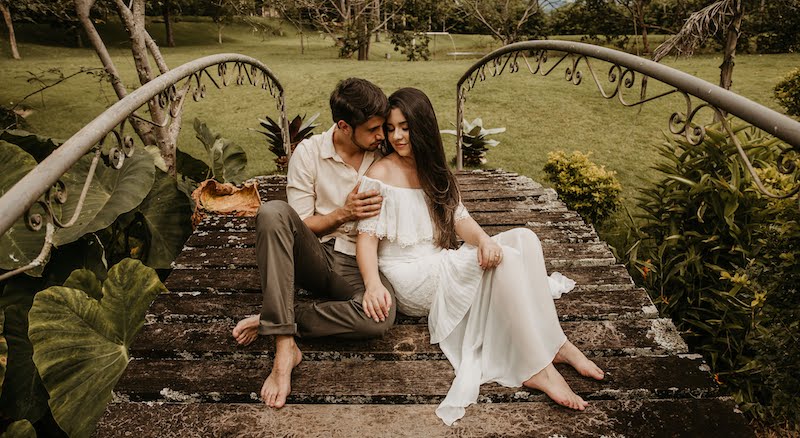 ensaio fotografico romantico