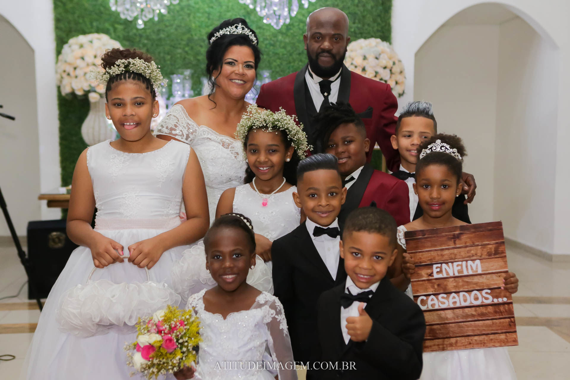 entrada das criancas na cerimonia