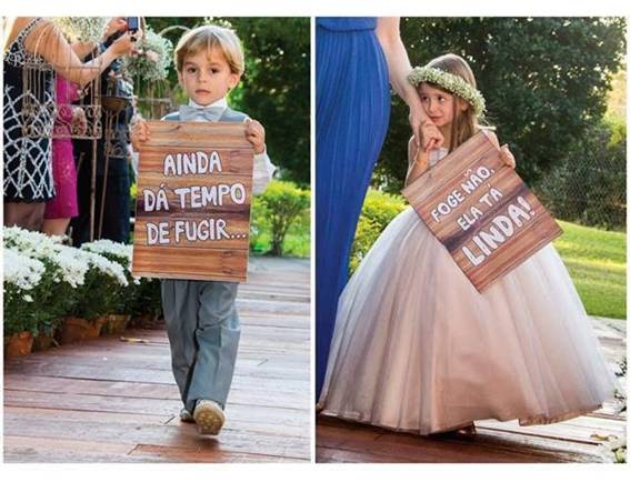 Como Lidar com Imprevistos na Entrada das Crianças no Casamento