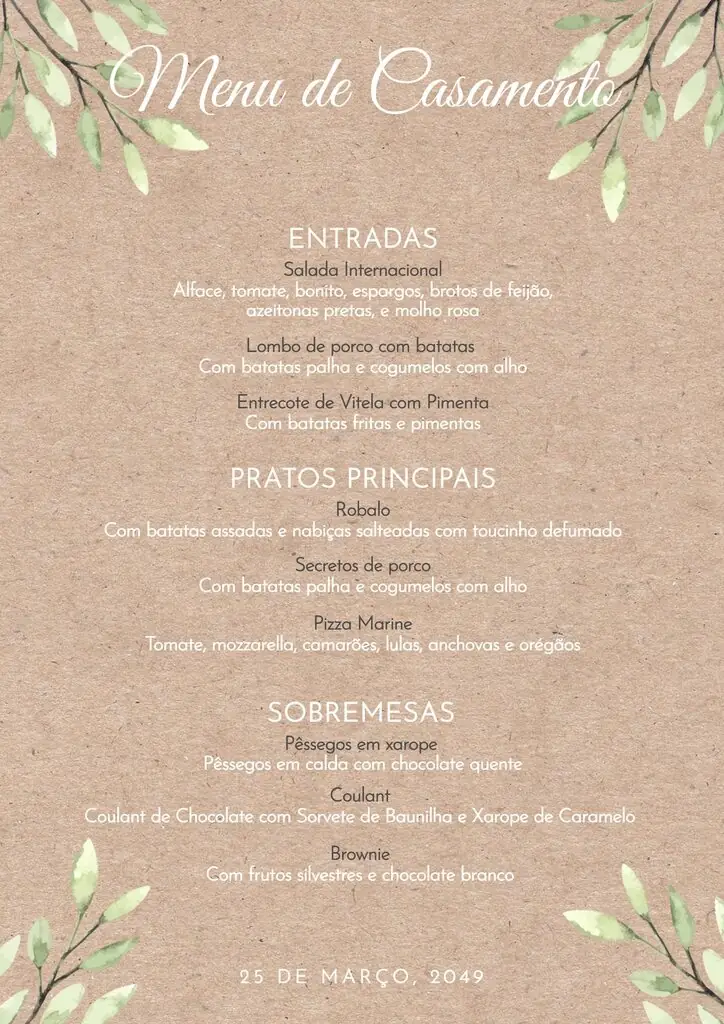 quanto custa as entradas de um casamento