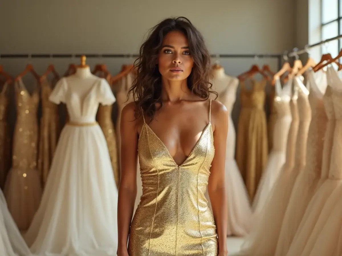 erros ao escolher vestido noiva dourado