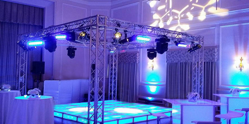 estruturas de box truss para iluminacao