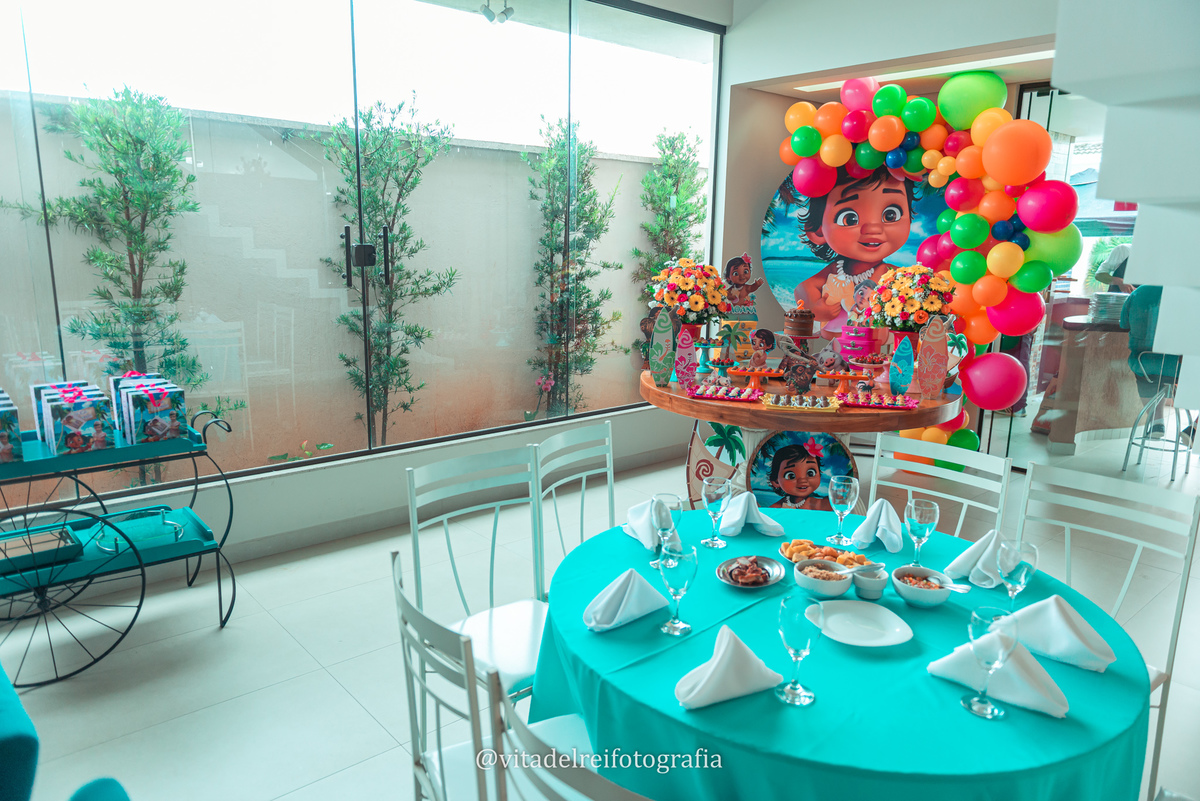 decoração de 1º aniversário simples