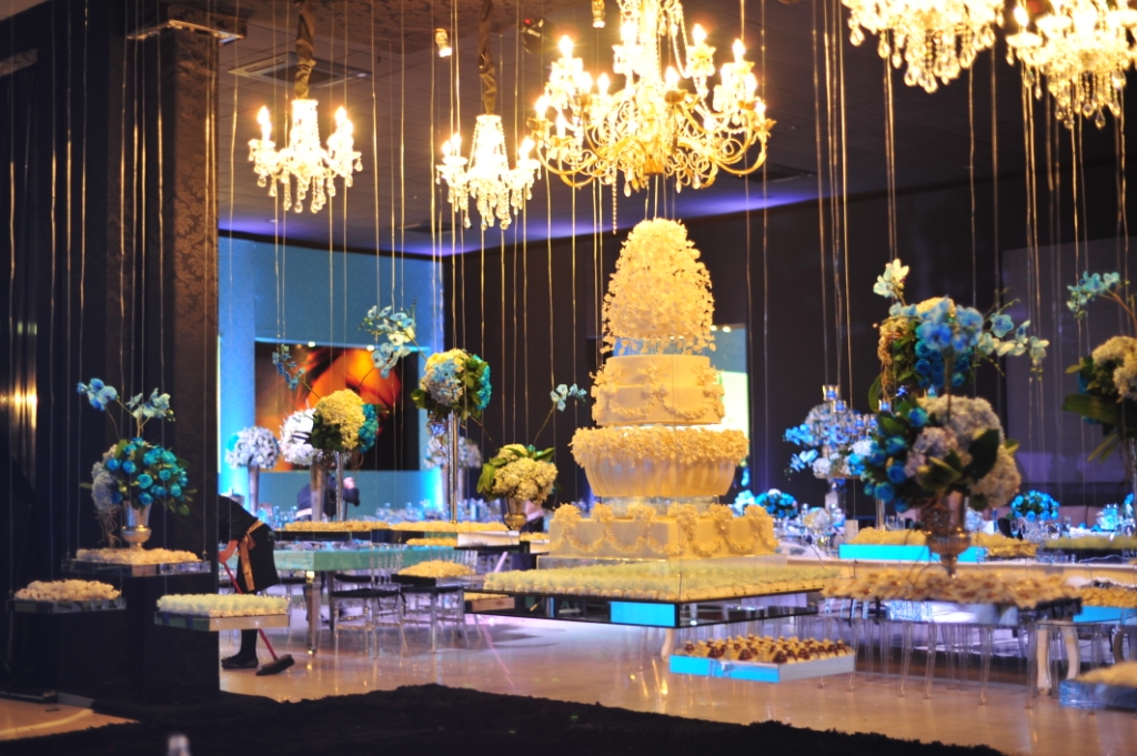 decoração de salão 15 anos chique