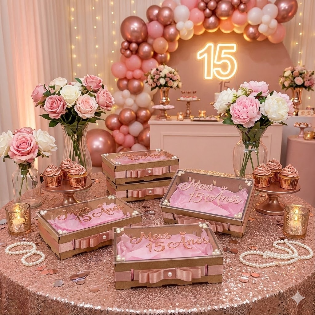 inspiração 15 anos chique