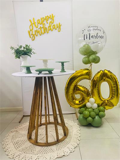 ideias decoração 60 anos
