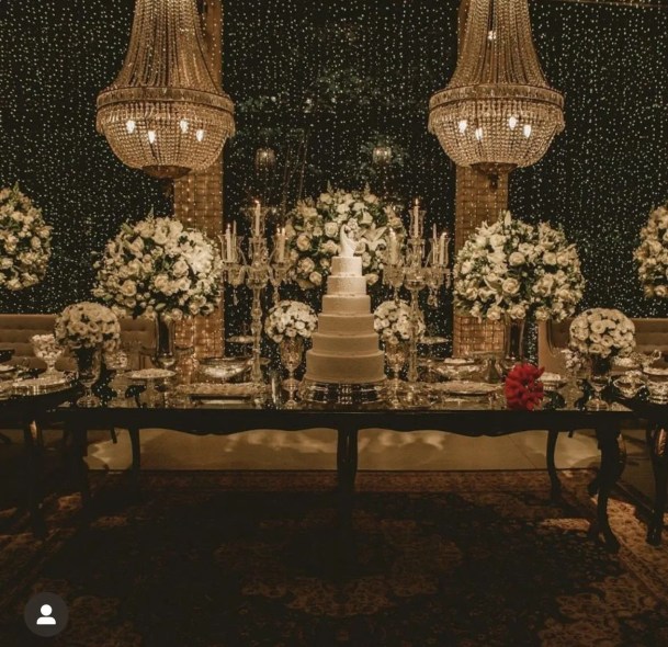 festa de casamento classica