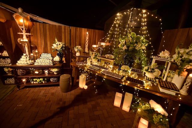 festa de casamento com luau