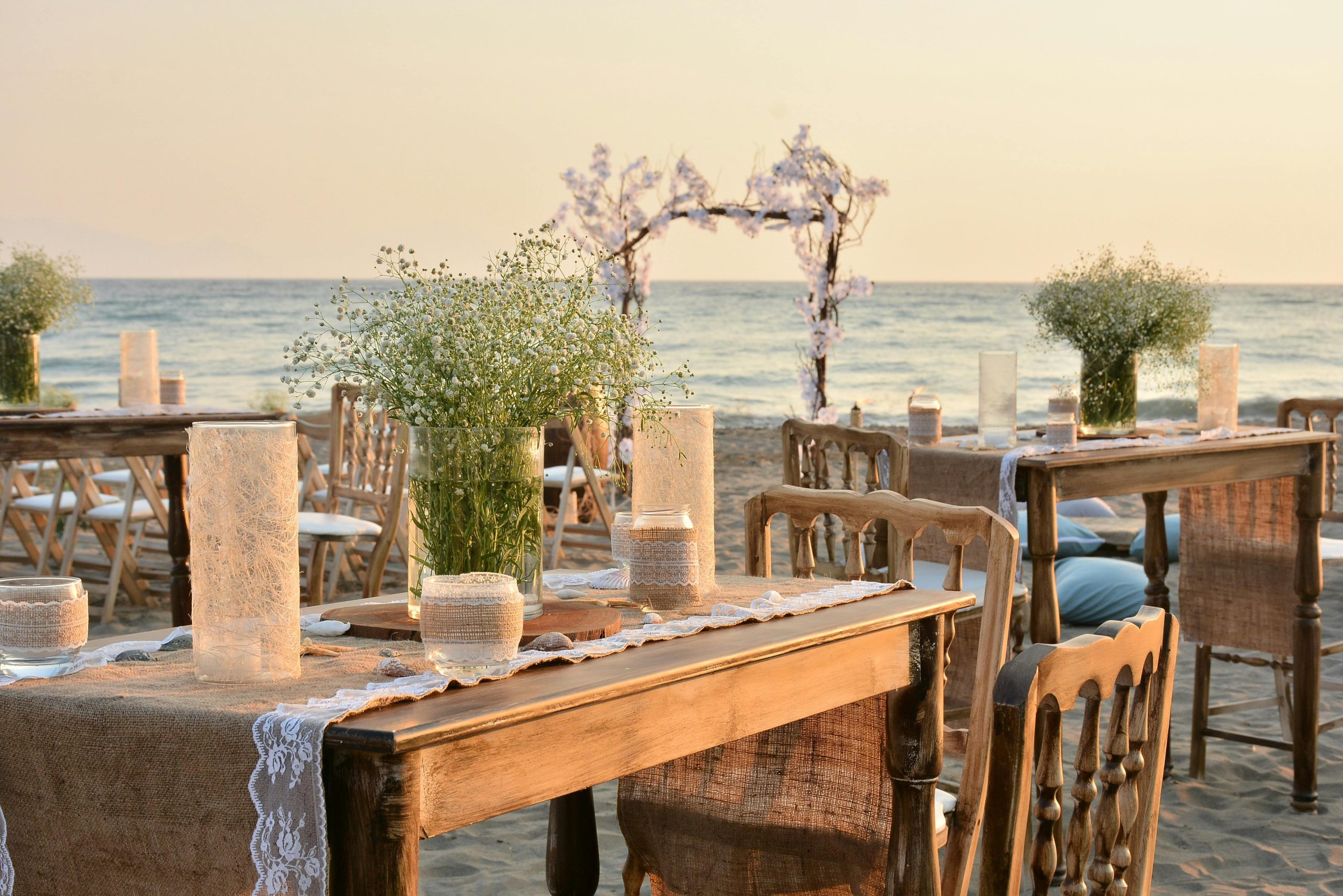 festa de casamento com luau