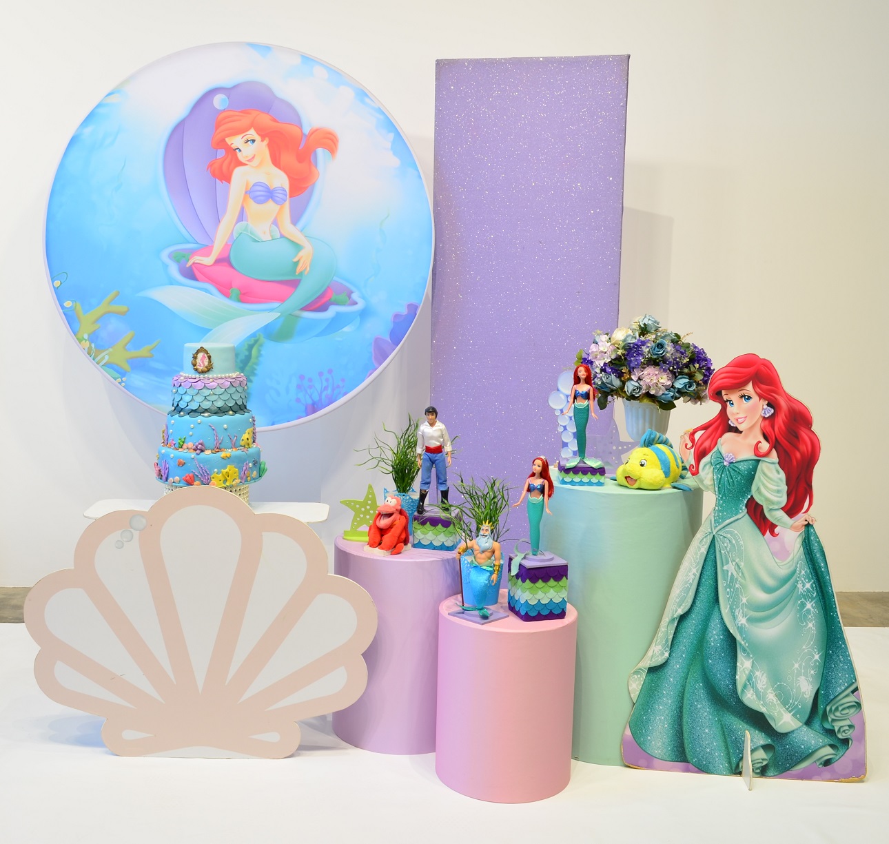 quanto custa uma festa infantil Ariel