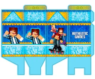 decoração festa infantil authentic games