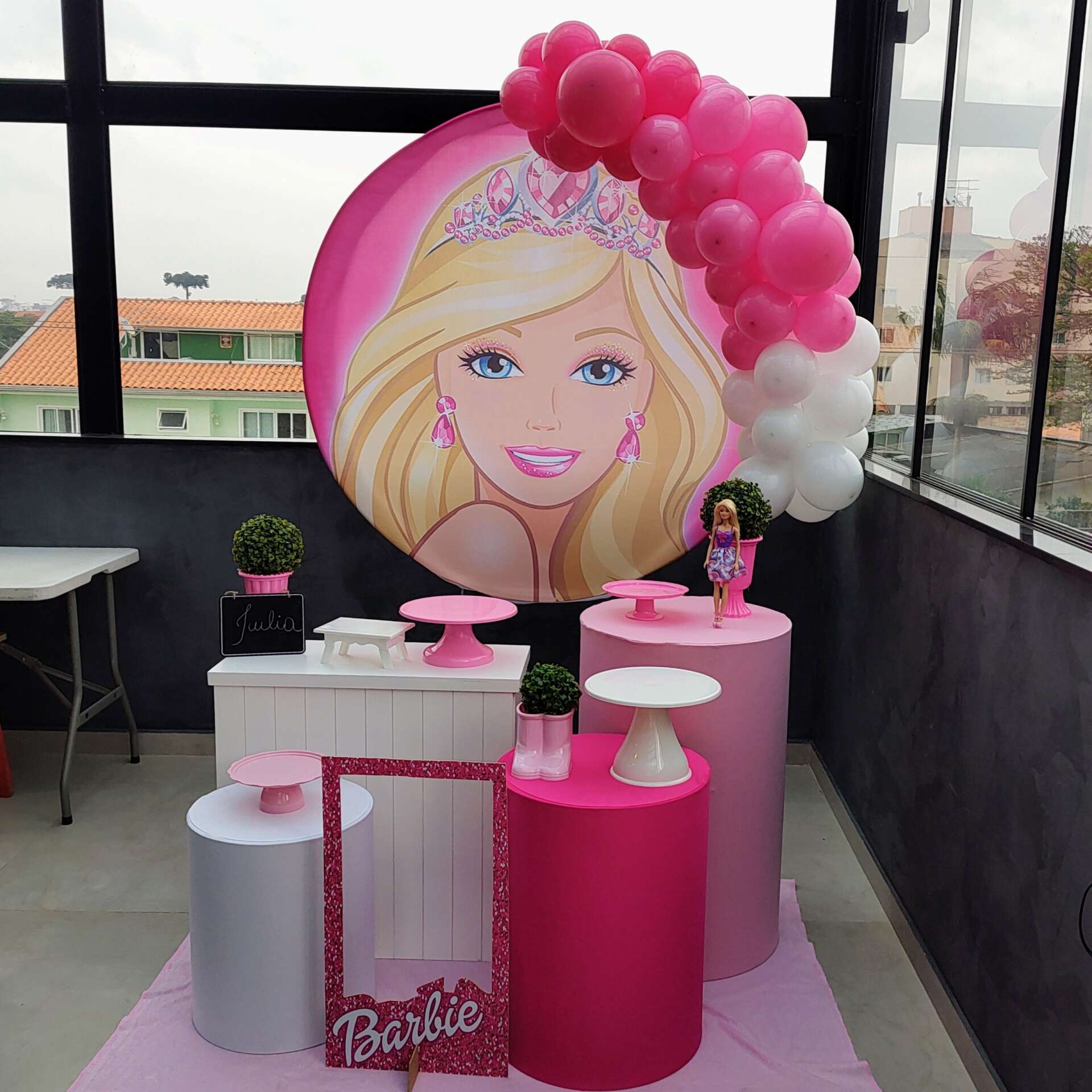 decoração barbie para meninas