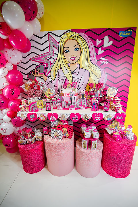 decoração barbie para meninas