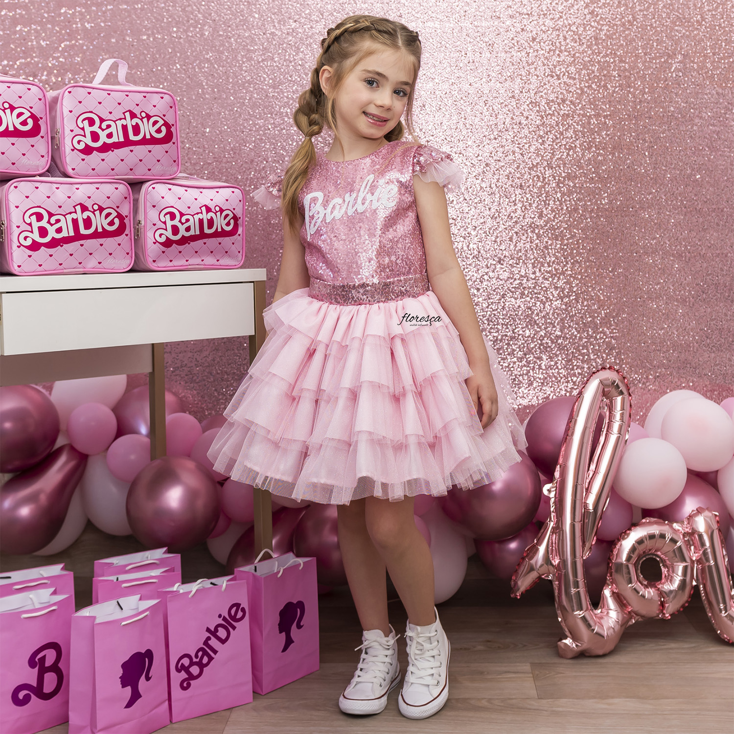 bolo temático barbie