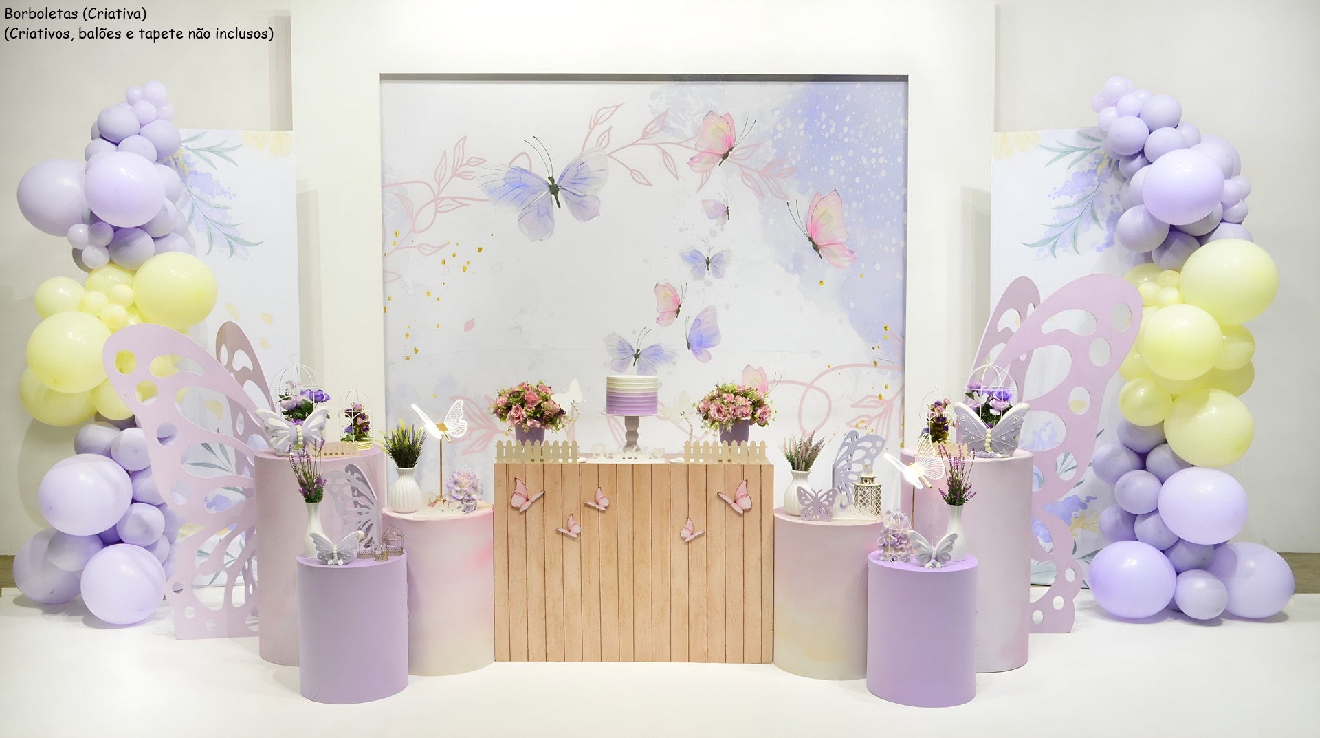 Festa infatil Borboletas