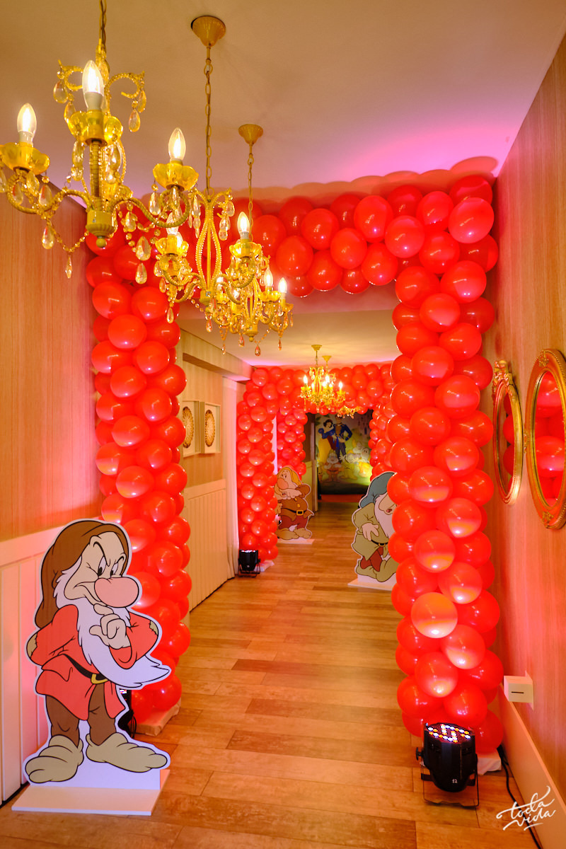 quanto custa uma festa infantil tema Branca de Neve