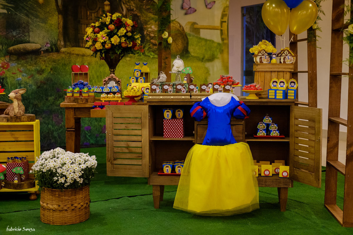 erros comuns ao organizar festa Branca de Neve