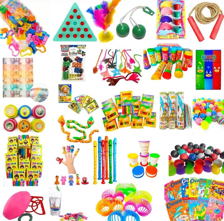 brinquedos para sacolinha surpresa