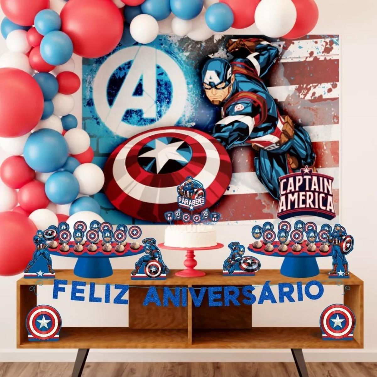 Festa infatil Capitão América