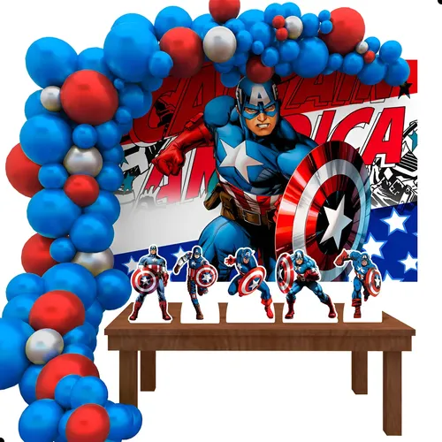 quanto custa uma festa infantil capitão américa completa