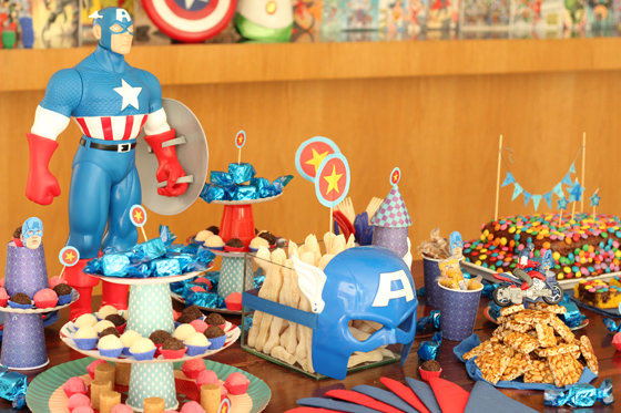 Festa infatil Capitão América