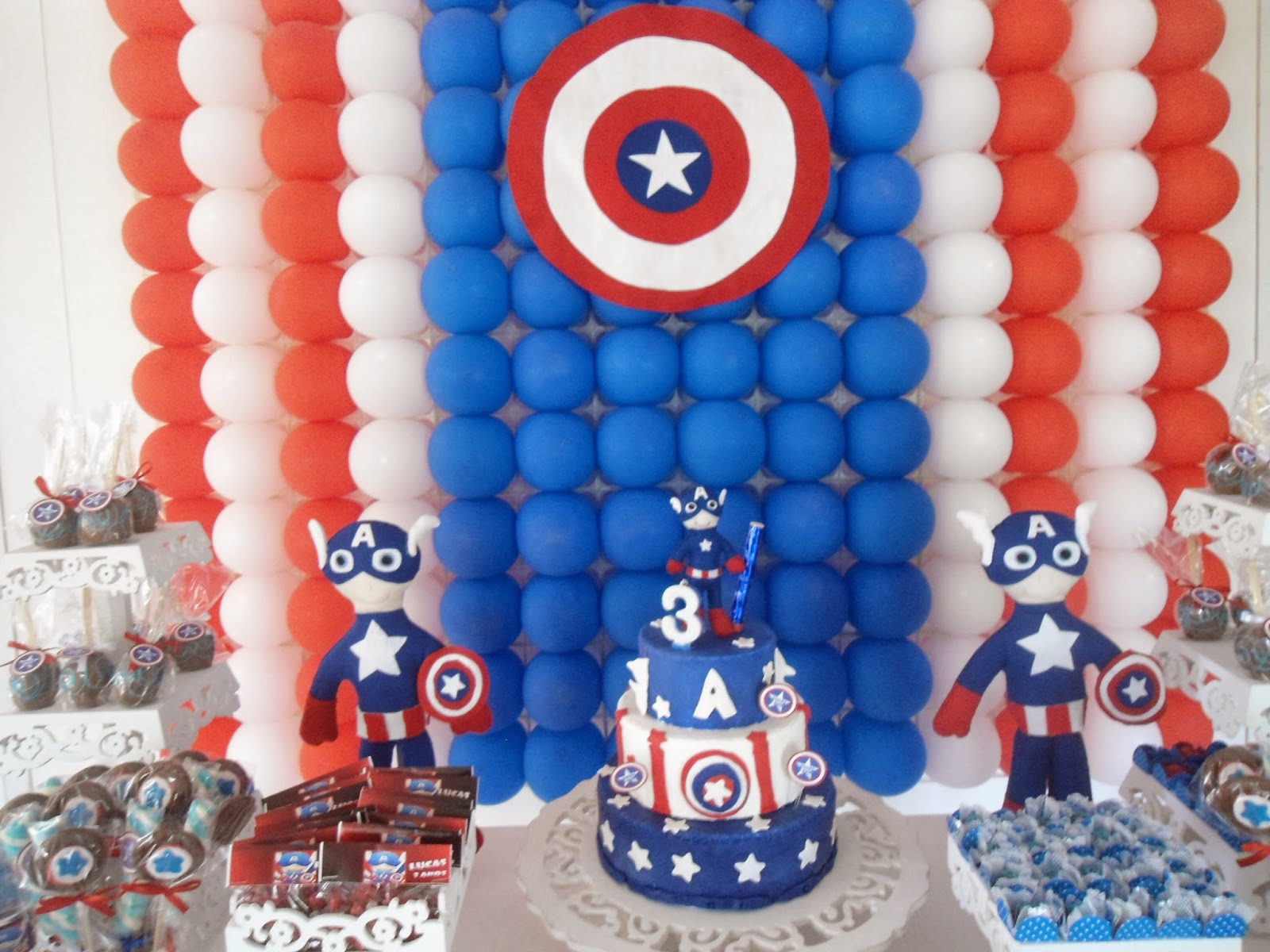 quanto custa uma festa infantil capitão américa completa