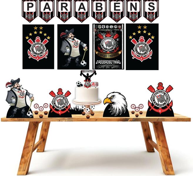 Lembrancinhas criativas para festa do Timão: Ideias e onde comprar