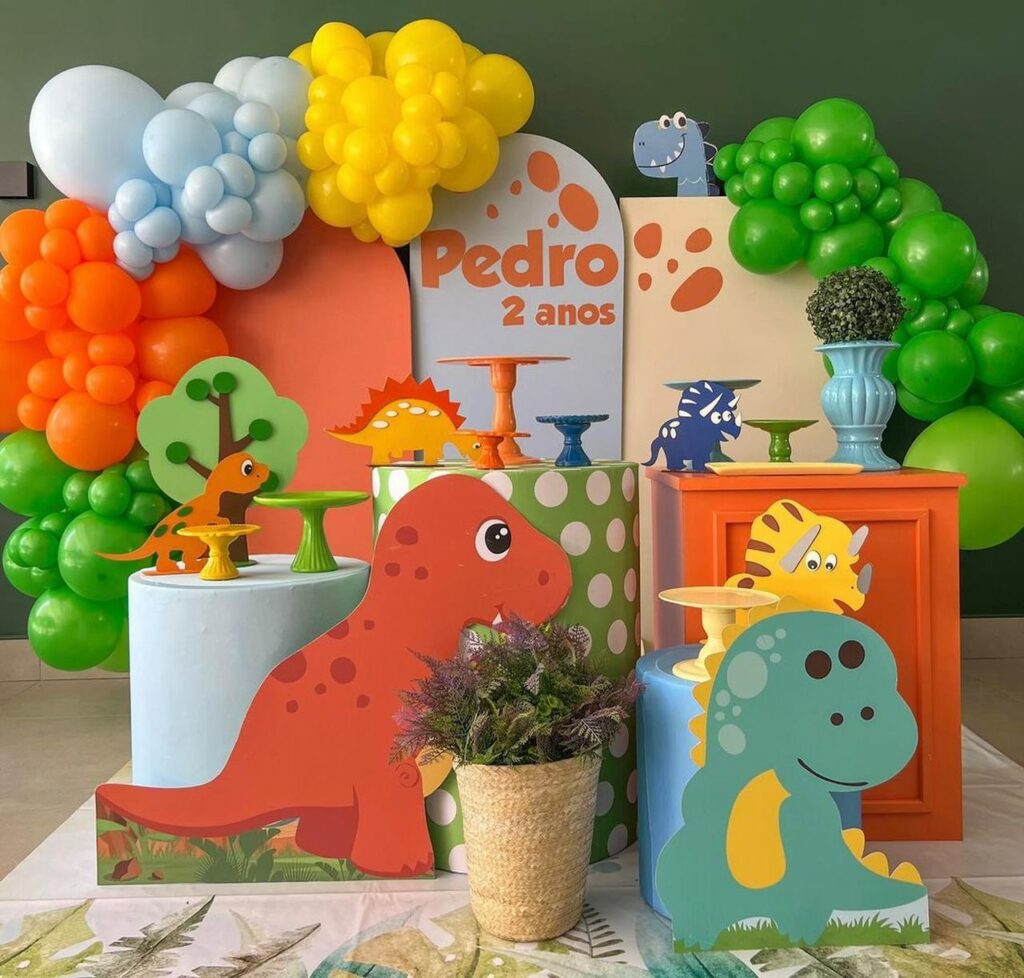 Painel festa dinossauro