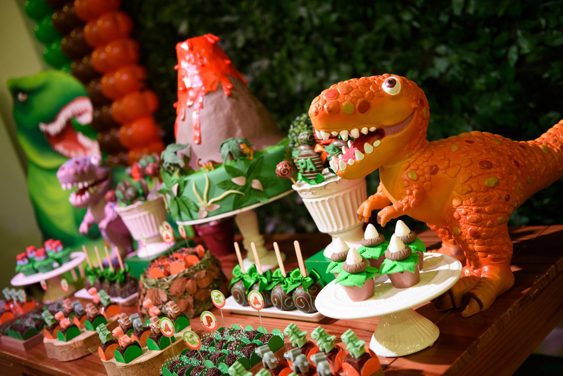 Festa dinossauro DIY