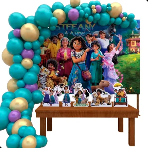 Festa Encanto com balões