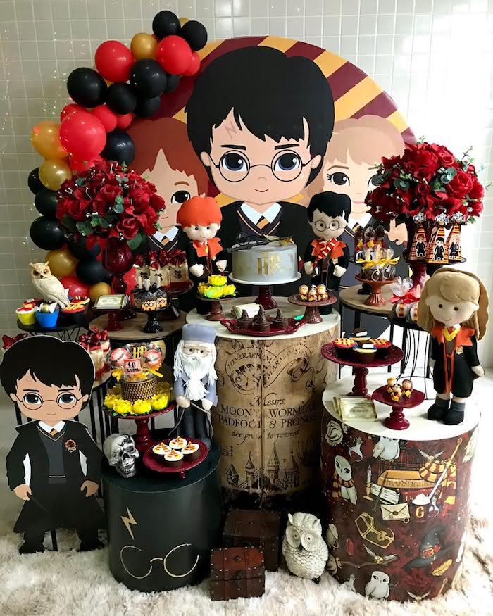 Guia Completo de Decoração Hogwarts para Aniversários