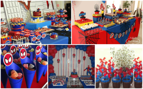 Festa infatil Homem-Aranha