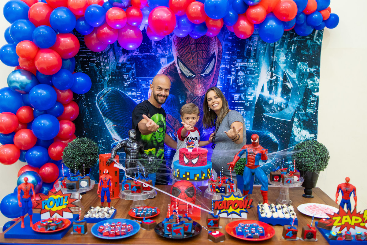 Festa infatil Homem-Aranha