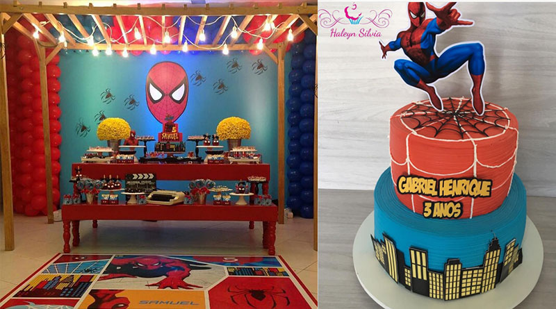 Festa infatil Homem-Aranha