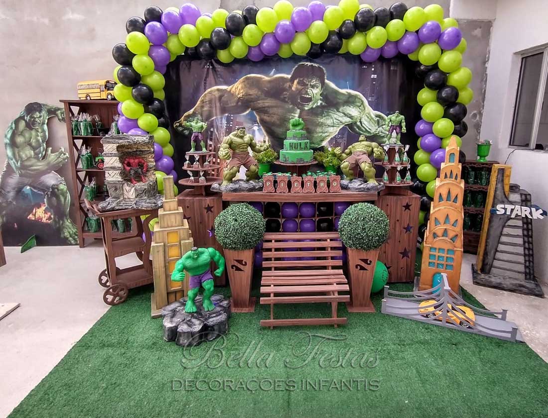 DIY Festa Hulk: Decorações Criativas e Baratas para Fazer em Casa