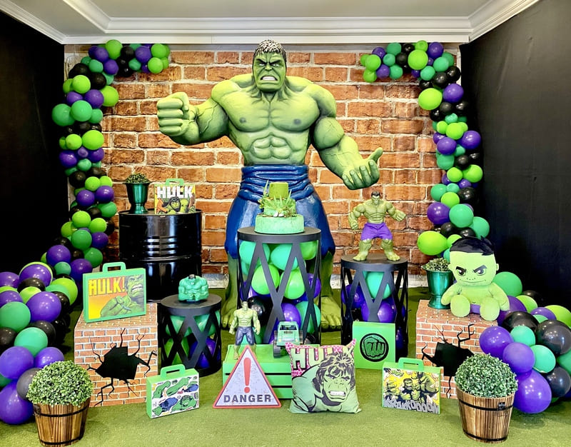 DIY Festa Hulk: Decorações Criativas e Baratas para Fazer em Casa
