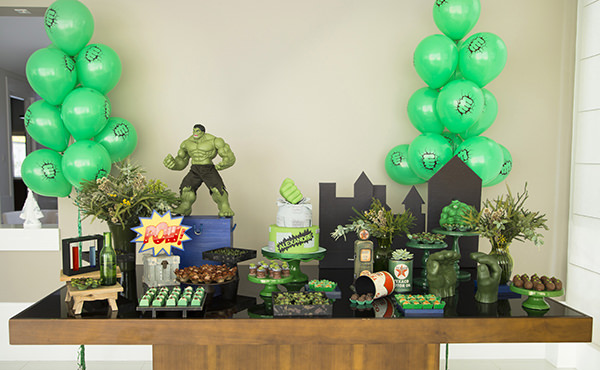 DIY Festa Hulk: Decorações Criativas e Baratas para Fazer em Casa