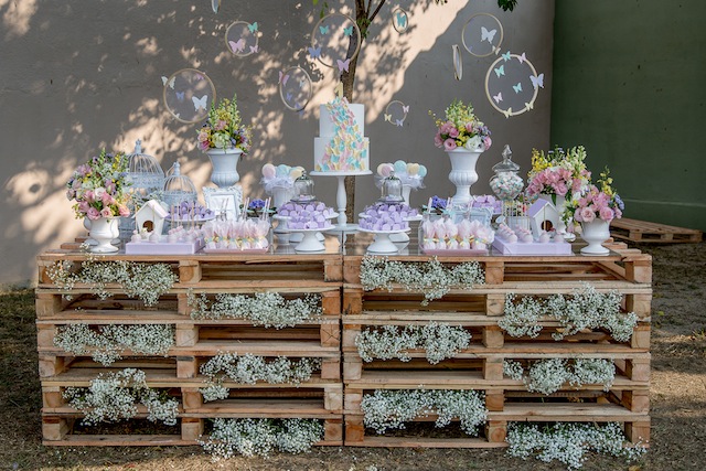 lembrancinha tema jardim borboletas