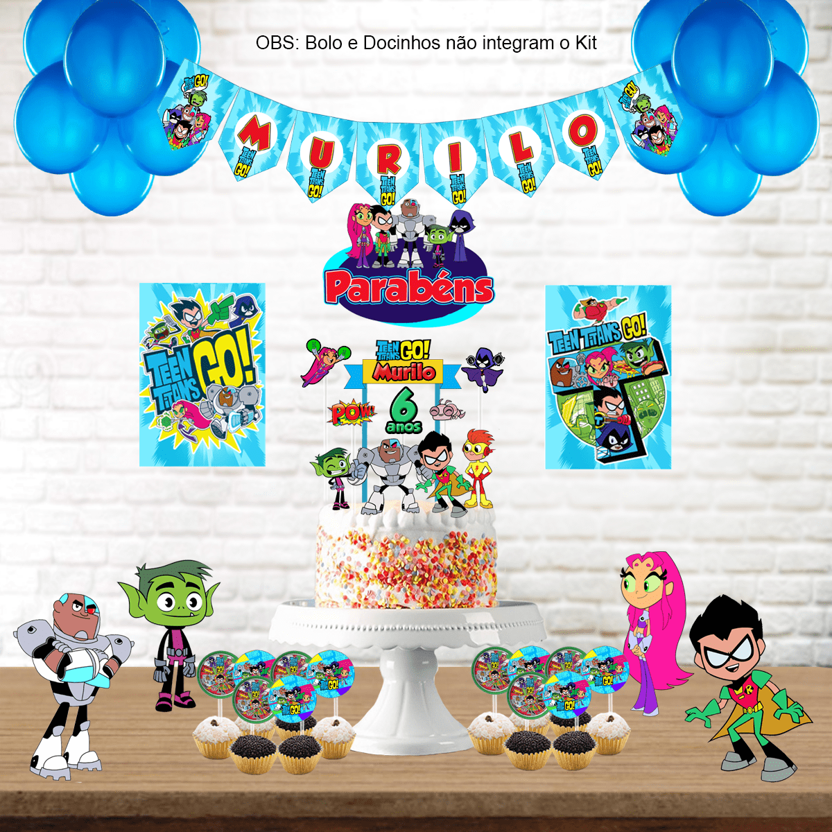 Top 5 Ideias Criativas de Lembrancinhas Jovens Titãs para sua Festa